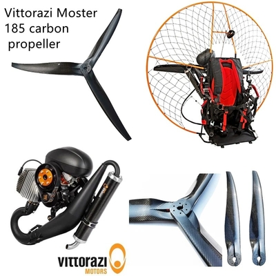 125cm 130cm Moster 185 paramotor hélice de carbono buena calidad mejor balance hélice en stock entrega rápida