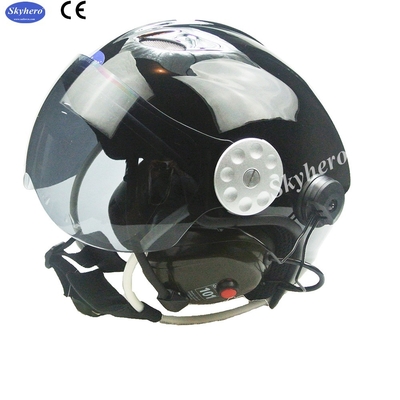 En 966 Casco para parapente con motor estándar Noise Cancel Paramotor Casco Color Rojo Negro Blanco Azul Paramotor
