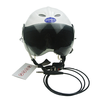 GD-K01-S6 y GD-G-S6 Casco paramotor con intercomunicador Paratrike intercomunicador systercom casco autogiro Casco de cabina abierto
