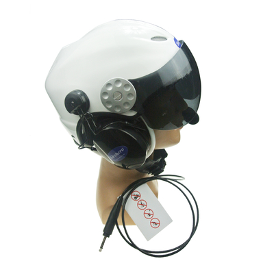 GD-K01-S6 y GD-G-S6 Casco paramotor con intercomunicador Paratrike intercomunicador systercom casco autogiro Casco de cabina abierto