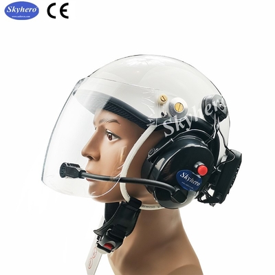 EN966 Casco de paramotor Bluetooth 4 colores 4 tamaños venta directa de fábrica Casco de paratrike,casco de deslizamiento suspendido con motor
