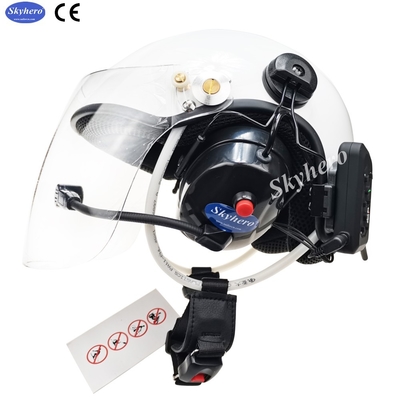 EN966 Casco de paramotor Bluetooth 4 colores 4 tamaños venta directa de fábrica Casco de paratrike,casco de deslizamiento suspendido con motor