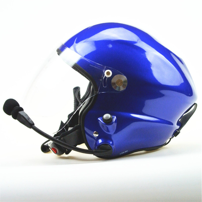 EN966 Anulación de ruido Casco de paramotor Casco PPG blanco de doble cara PTT 13 años Fábrica