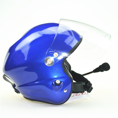 EN966 Anulación de ruido Casco de paramotor Casco PPG blanco de doble cara PTT 13 años Fábrica