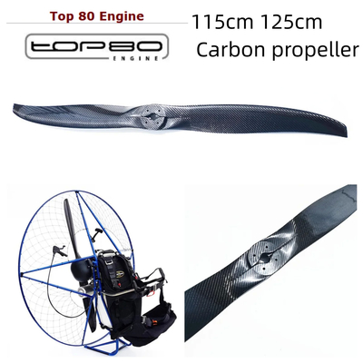 Mejor hélice de equilibrio TOP 80 paramotor material de carbono real paramotor hélice de buena calidad