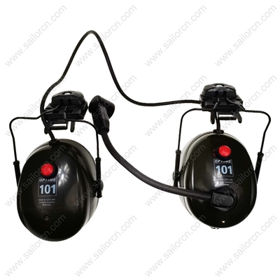 3M auricular Paramotor casco auricular Alta reducción de ruido de los cascos de piezas SNR 31db con todas las partes de instalación