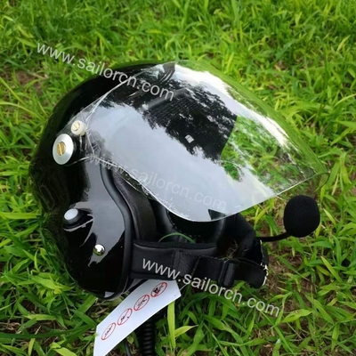 Noise cancel PPG casco con auriculares completos casco con certificación EN966 Paramotor proveedor de China