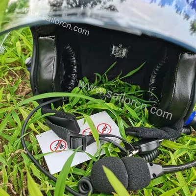 Noise cancel PPG casco con auriculares completos casco con certificación EN966 Paramotor proveedor de China
