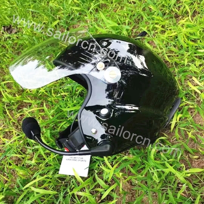 Noise cancel PPG casco con auriculares completos casco con certificación EN966 Paramotor proveedor de China