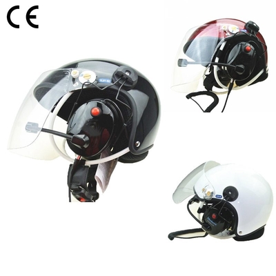 Anulación de ruido Casco para parapente con motor Casco PPG EN966 Casco para motor Blanco Negro Azul Rojo