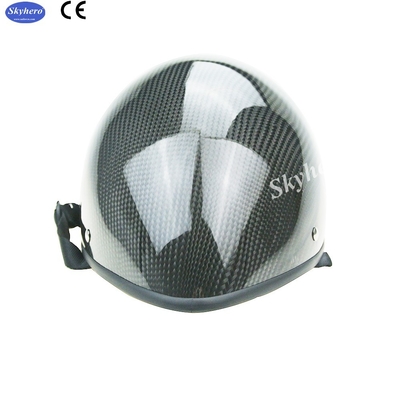 Casco para parapente GD-J con material de fibra de carbono color:fibra de carbono Tamaño: M L XL XXL media cara parapente