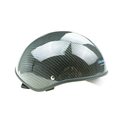 Casco para parapente GD-J con material de fibra de carbono color:fibra de carbono Tamaño: M L XL XXL media cara parapente