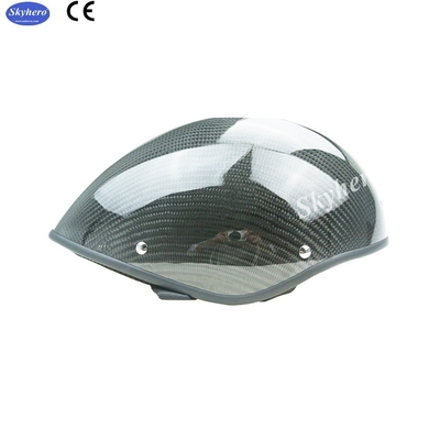 Casco para parapente GD-J con material de fibra de carbono color:fibra de carbono Tamaño: M L XL XXL media cara parapente