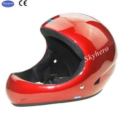 Casco de parapente de cara completa Kevlar y materiales compuestos de fibra de vidrio ligero