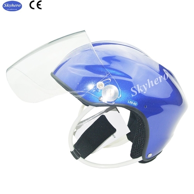 Casco negro de aviación de alta calidad casco de avión de luz de mosca casco de fibra de vidrio para la venta casco de piloto