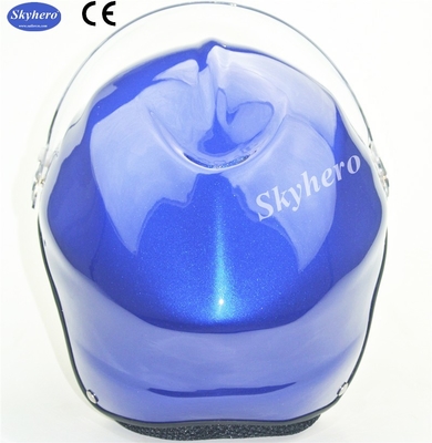 Casco negro de aviación de alta calidad casco de avión de luz de mosca casco de fibra de vidrio para la venta casco de piloto