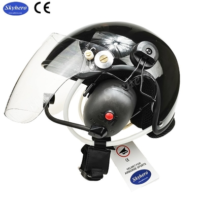EN966 Casco para motor con auriculares de cancelación de ruido 3M Casco para parapente con motor Casco PPG