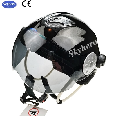 Norma EN 966 Casco para parapente motorizado GD-G01Cancelar el ruido Casco paramotor color rojo negro blanco azul paramotor