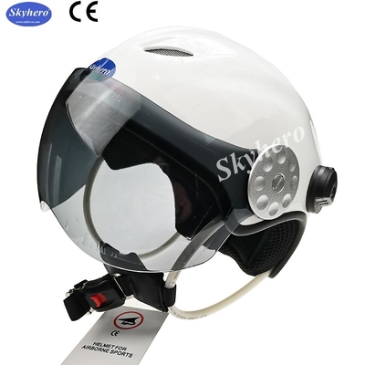 Norma EN 966 Casco para parapente motorizado GD-G01Cancelar el ruido Casco paramotor color rojo negro blanco azul paramotor