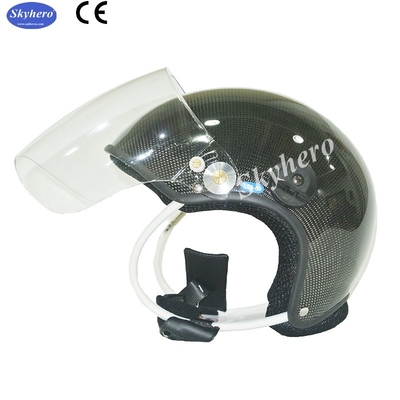 Casco de paramotor de fibra de carbono PPG Casco Ony Casco auricular EN966 Certificado 3M Paramotoring