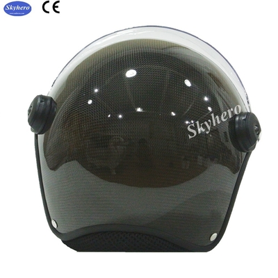 Casco de paramotor de fibra de carbono PPG Casco Ony Casco auricular EN966 Certificado 3M Paramotoring