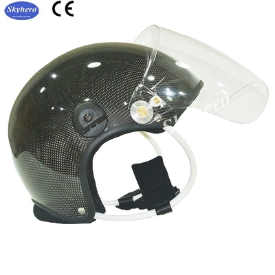 Casco de paramotor de fibra de carbono PPG Casco Ony Casco auricular EN966 Certificado 3M Paramotoring