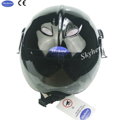 En 966 Casco para parapente con motor estándar Noise Cancel Paramotor Casco Color Rojo Negro Blanco Azul Paramotor