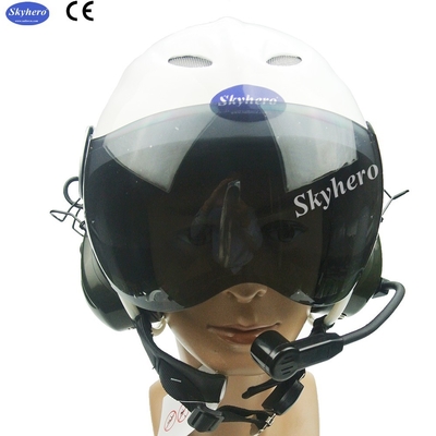 En 966 Casco para parapente con motor estándar Noise Cancel Paramotor Casco Color Rojo Negro Blanco Azul Paramotor
