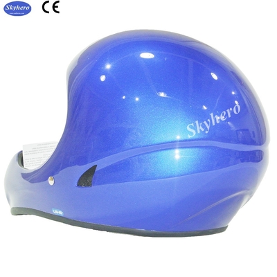 Casco de vuelo de velocidad GD-B Casco de parapente de fibra de vidrio de color blanco de cara completa Casco de planeo suspendido