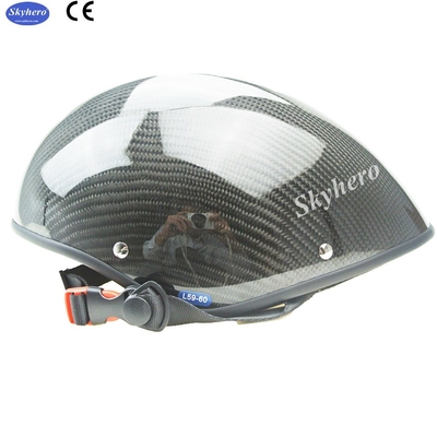 Material de carbono real EN966 estándar Casco de parapente 330g+/-50g de fibra de carbono de color muy claro
