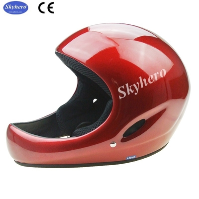 Casco para parapente rojo GD-A 760g+/-50g EN966 Estándar Casco para parapente con cara llena
