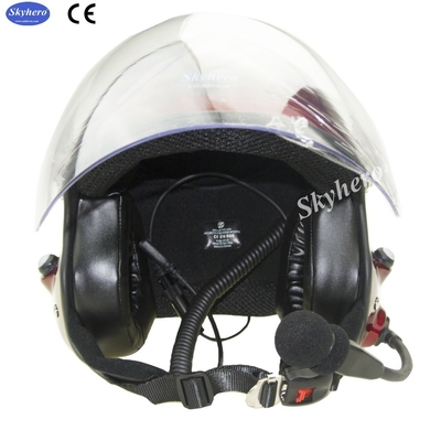 Casco para aviones de alto ruido Casco para parapente con motor color rojo Hecho en China