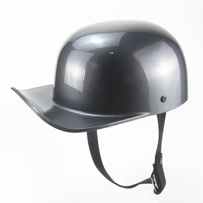 Casco de motocicleta retro Cascos con gorra de cuclillo Casco de béisbol personalizado